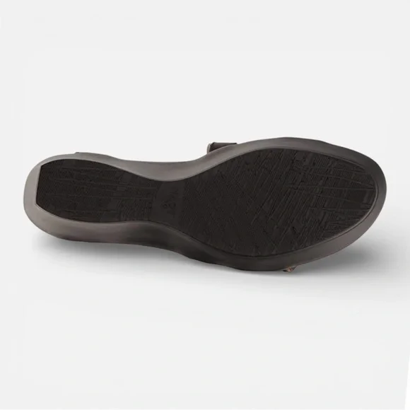 ✨NWOT Naot Gesture Wedge Sandals Women’s Leather 3” Heel Sz 39 US 8 - Picture 6 of 10